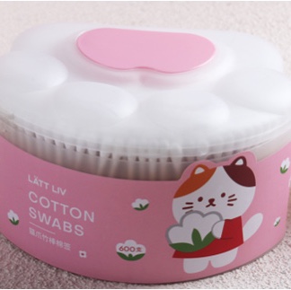 800支猫爪棉签多功能棉签超诚日用品厂家直销3650
