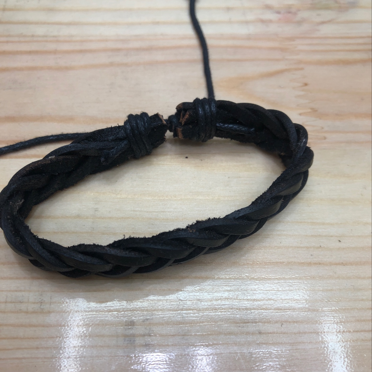 Five Leather Bracelets