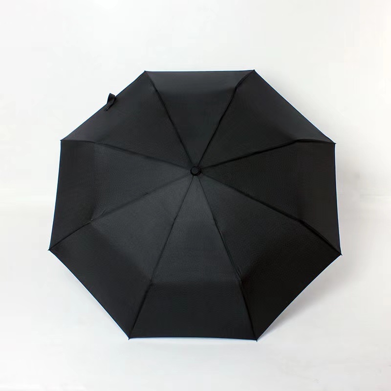 1426三折PG素色伞黑色产品图