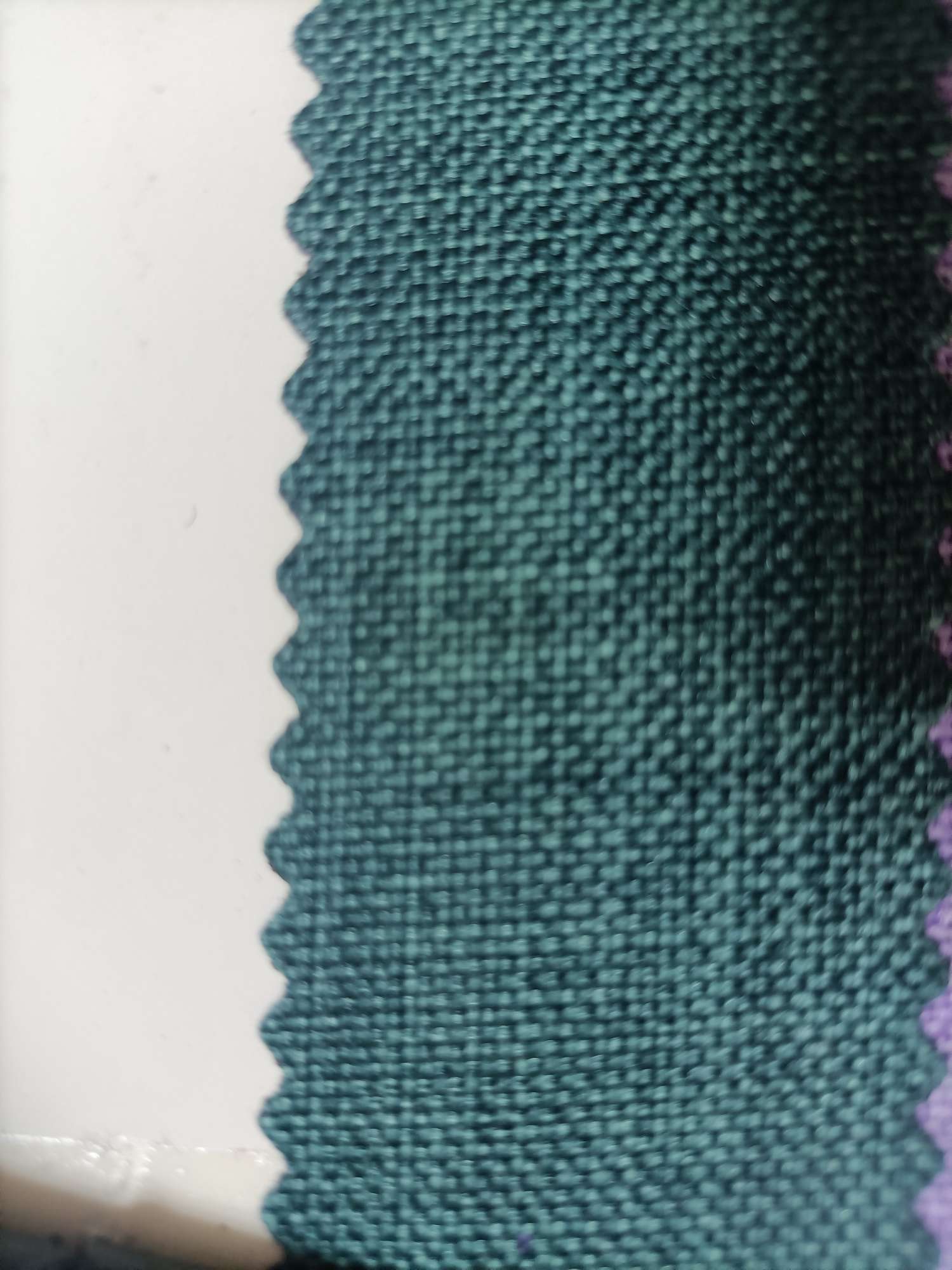 TY--031 600D Matte Cloth A version PVC Glossy texture 24# green details Picture