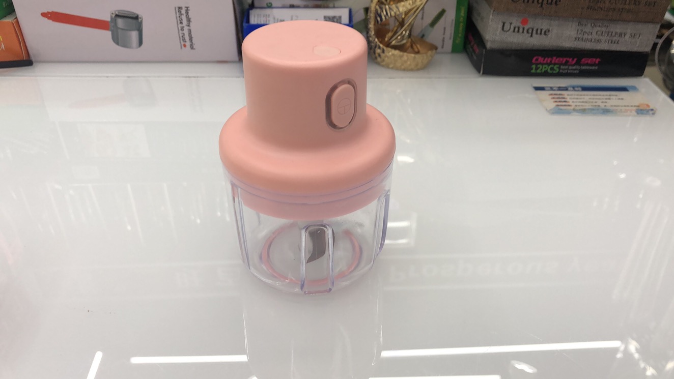 02款电动捣蒜器蒜泥器蒜蓉机绞肉机蒜泥机搅蒜器切压蒜器拉蒜器打蒜器详情4