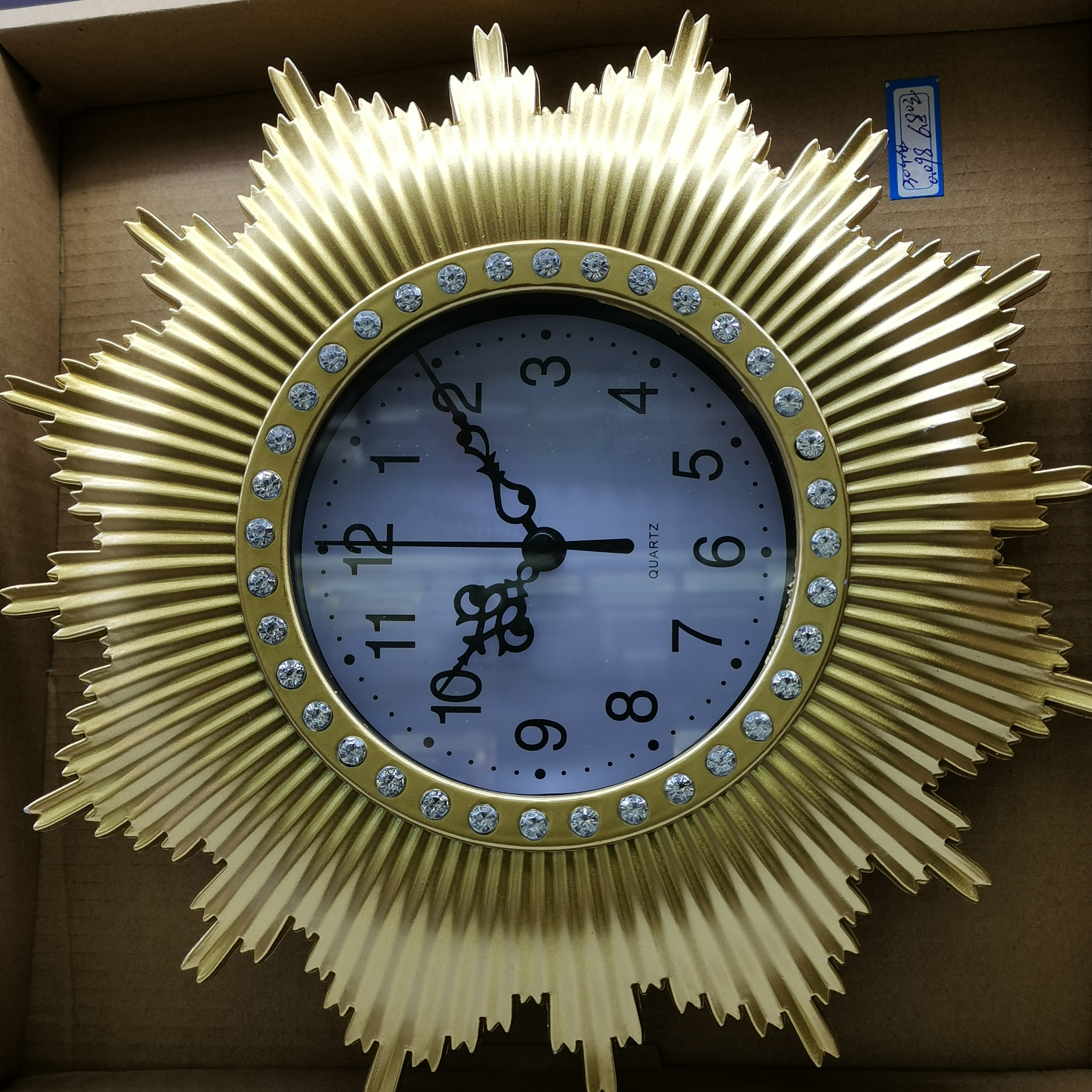 塑料相框挂墙钟表，尺寸可选创意现代宜家相架画框019型明羽