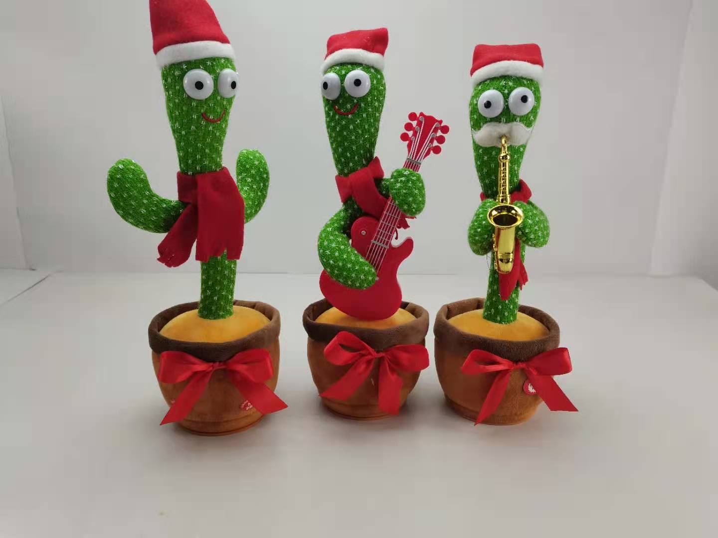 Dancing Cactus, the same as the Christmas Internet celebrity, is a magical cactus that can twist, sing and dance. It's a birthday gift for children and babies, a Christmas business world HNR details Picture