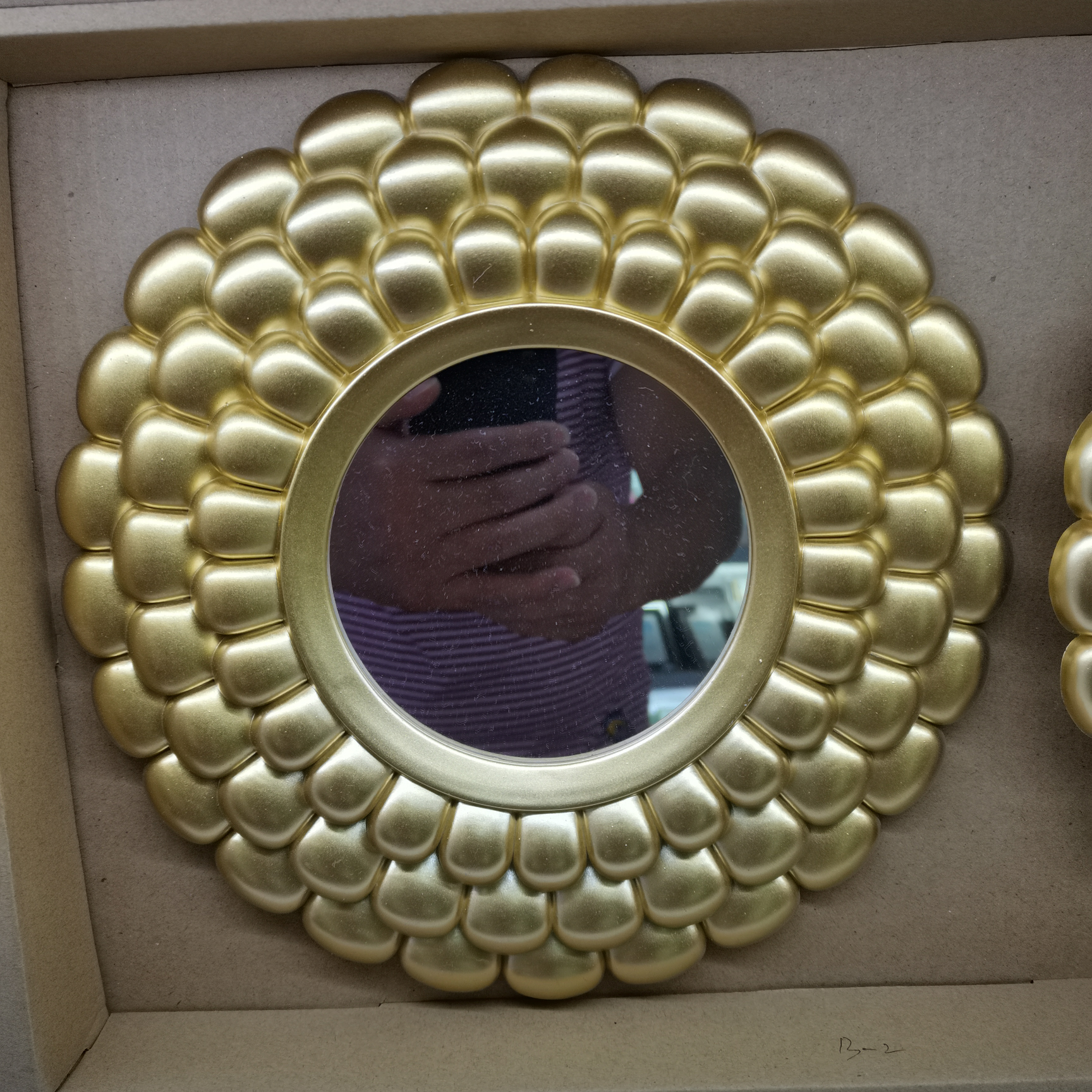 塑料相框挂墙钟表，尺寸可选，创意现代宜家相架画框06型明羽