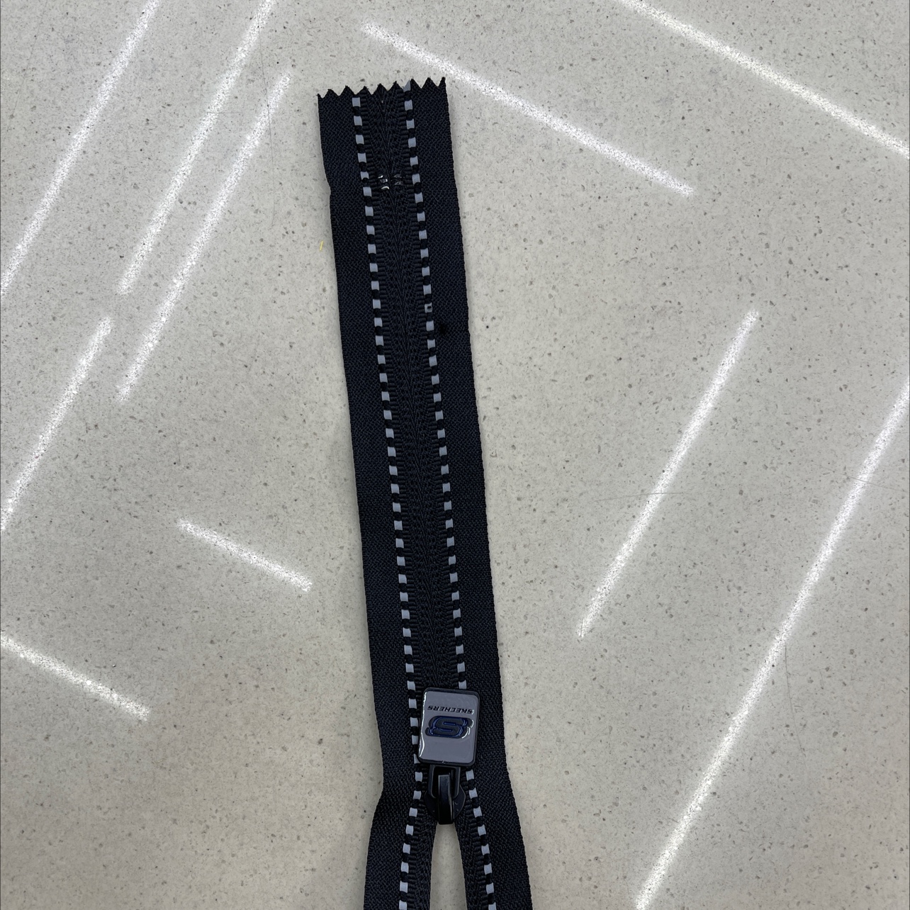 特殊荧光反光拉链双走边拉链长款开尾拉链量大可优惠