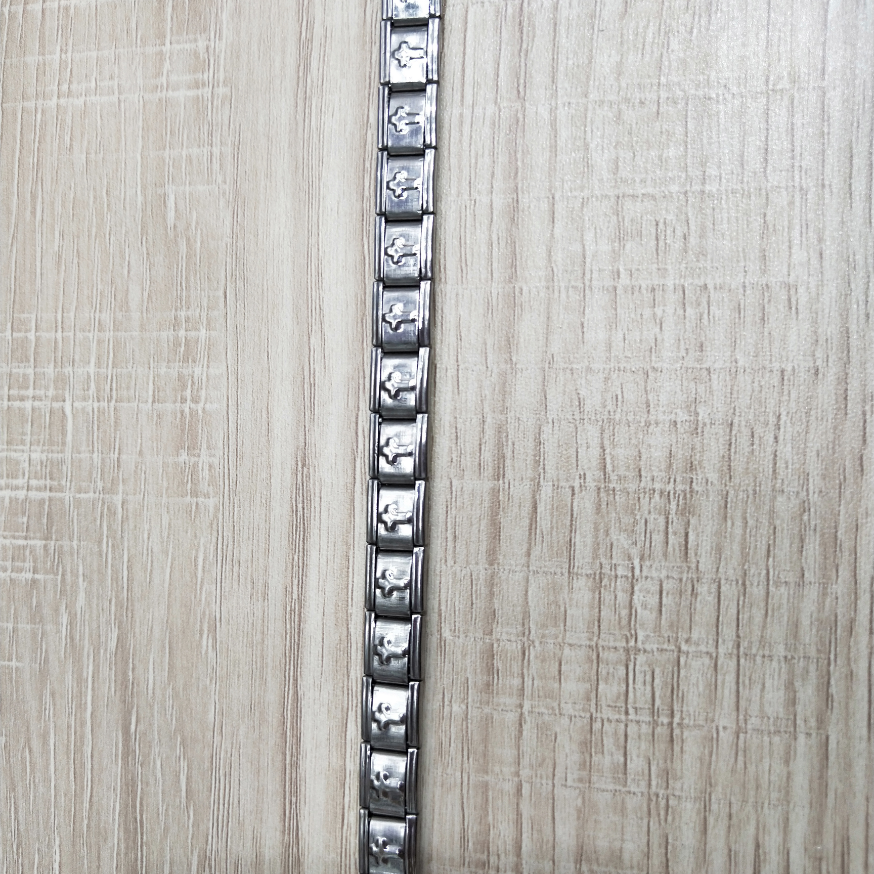 6 Stainless steel bracelet