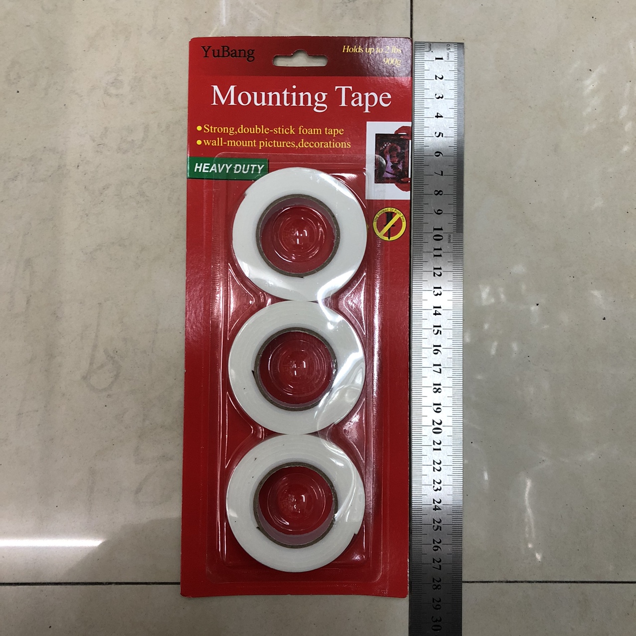 P06813 Pe Foam Suction Card 3Pc 1.8Cm X 1.3M