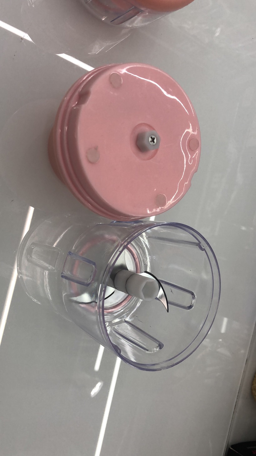 02款电动捣蒜器蒜泥器蒜蓉机绞肉机蒜泥机搅蒜器切压蒜器拉蒜器打蒜器白底实物图