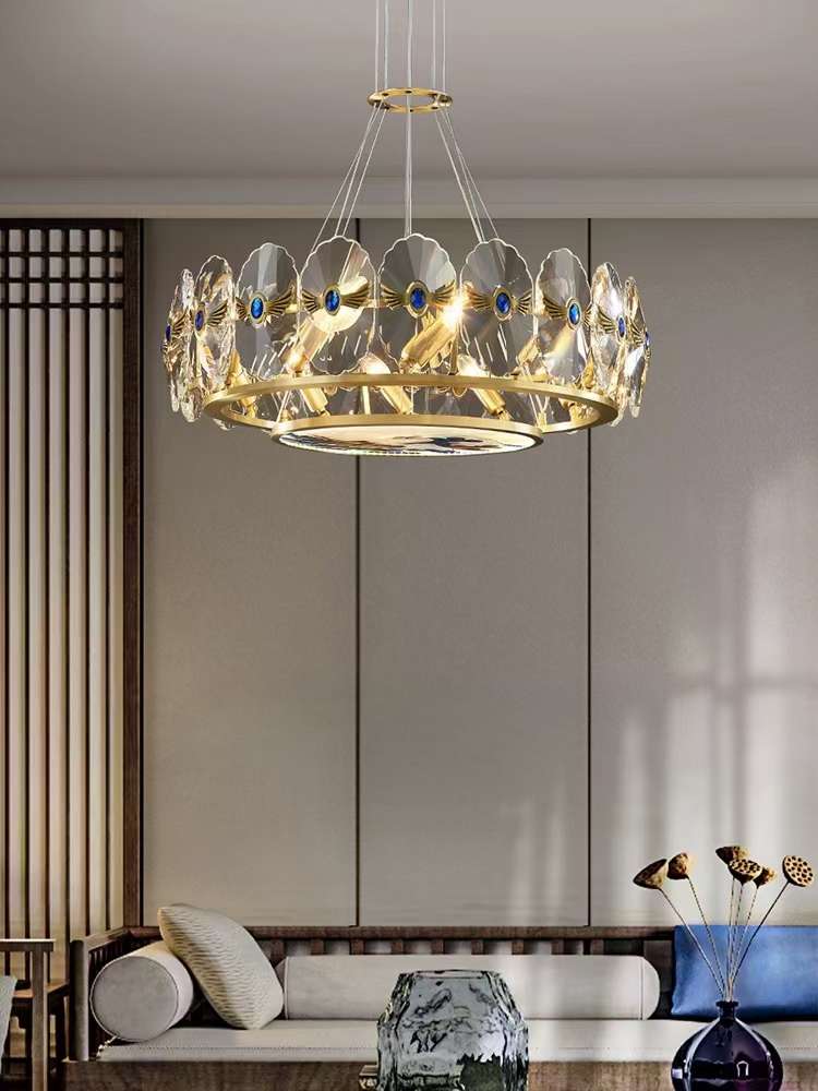 水晶灯/奶油原木风灯具/灯具/中古灯具/儿童灯具细节图