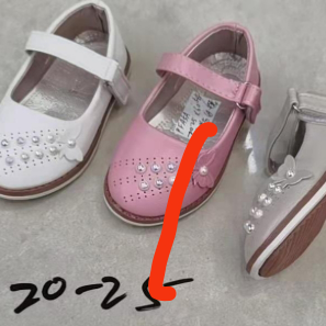 2023 Spring children students perform Korean version of girl's bow 146 leather inner casual etiquette shoes