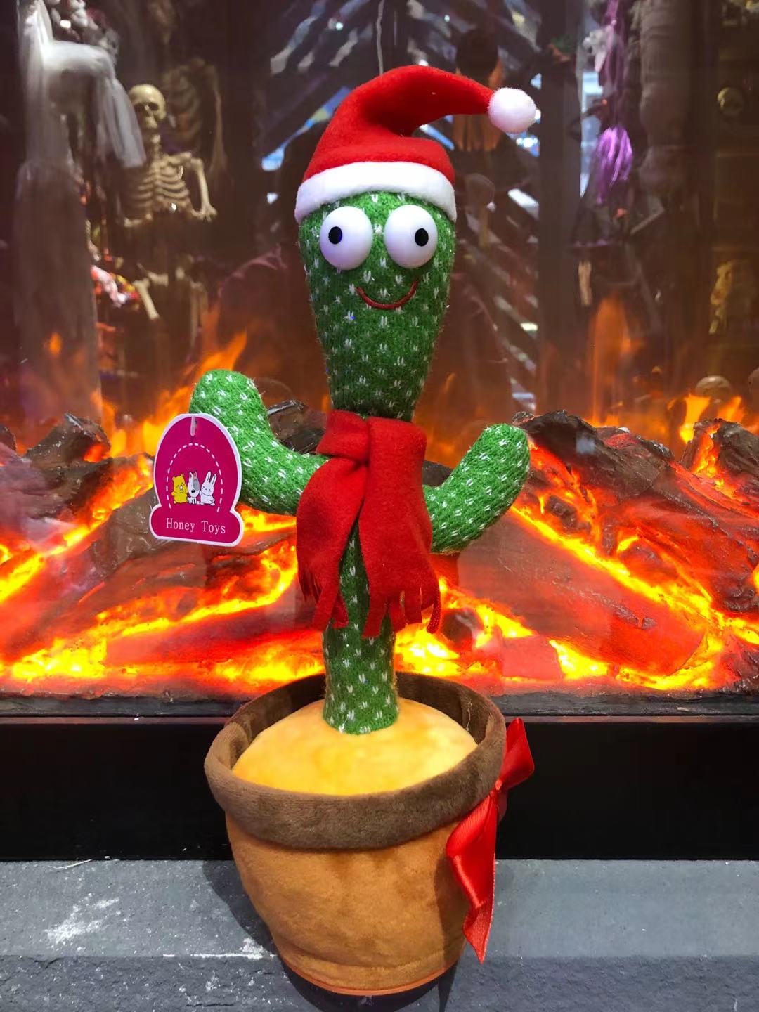Dancing Cactus, the same as the Christmas Internet celebrity, is a magical cactus that can twist, sing and dance. It's a birthday gift for children and babies, a Christmas business world HNR Application Scenario