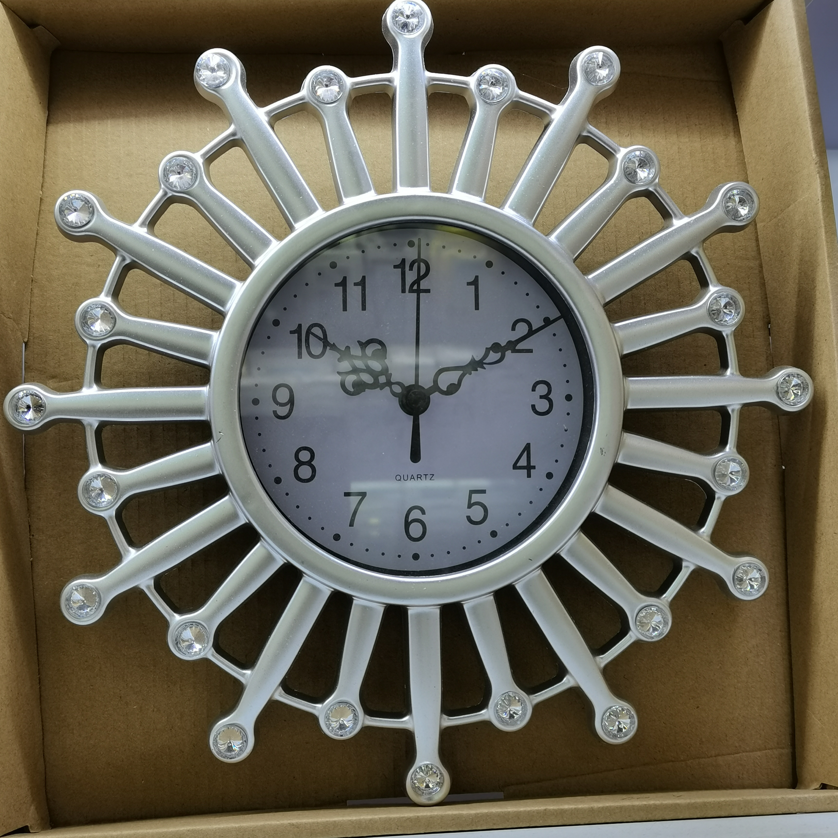 塑料相框挂墙钟表，尺寸可选创意现代宜家相架画框016型明羽