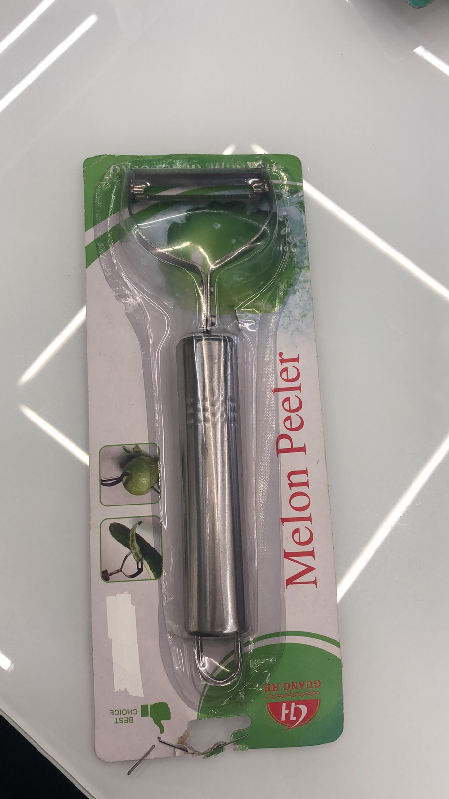 8820 stainless steel peeler, multi-functional peeler for vegetables, fruits and potatoes, peeling tool details Picture