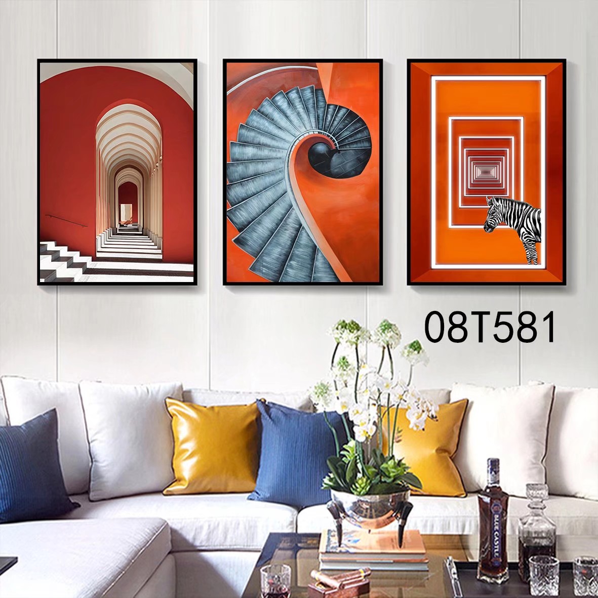 Trinity Decorative Painting Living Room Painting Hotel Decorative Painting Factory Direct Sales