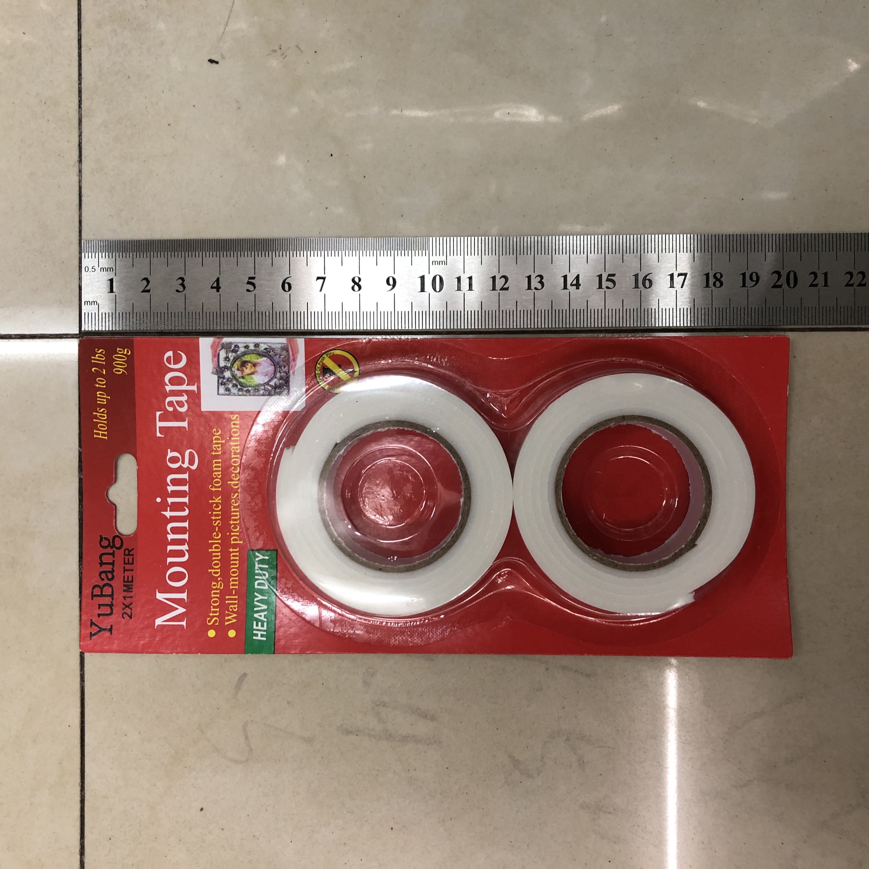 P06512 Pe Foam Suction Card 2Pc 1.8Cm X 1M details Picture