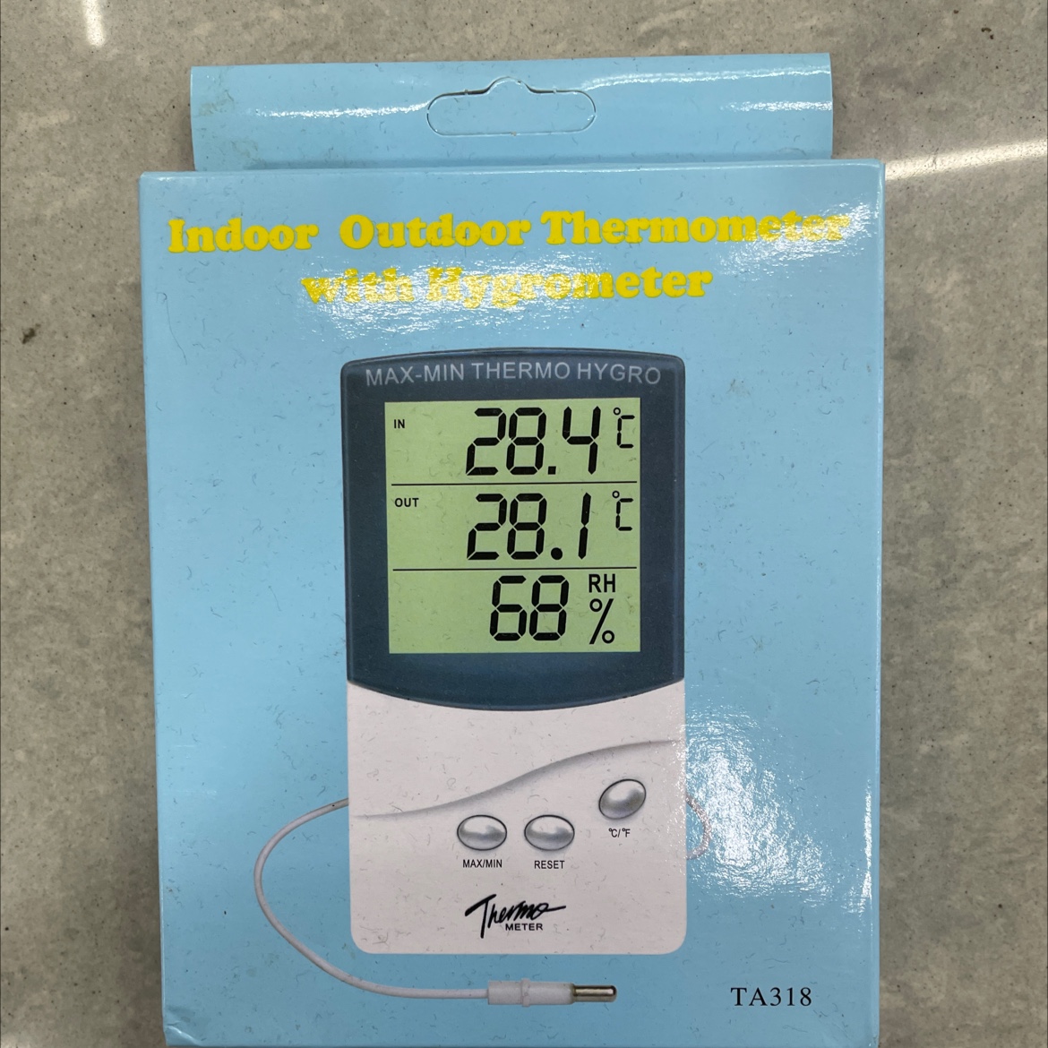 电子温湿度计Ta318产品图