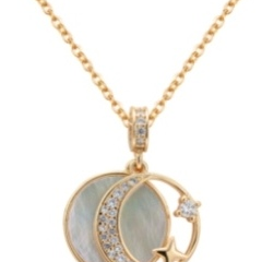 925 silver shell necklace