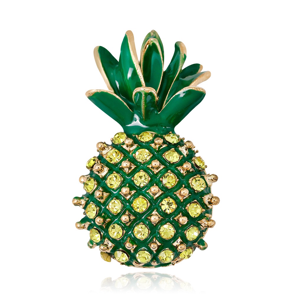 Popular fruit pineapple brooch thumbnail