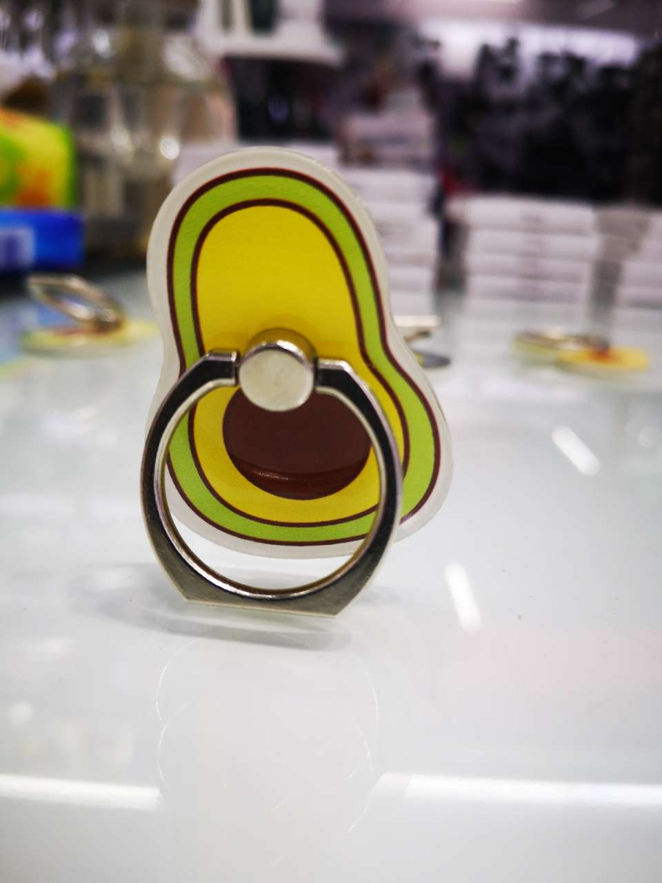 牛油果指环扣 手机小支架详情5