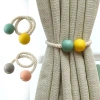 New Macaron wood bead magnetic buckle strap series Specification image