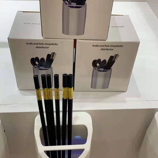 智能消毒刀架筷子消毒机家用小型烘干餐具消毒器