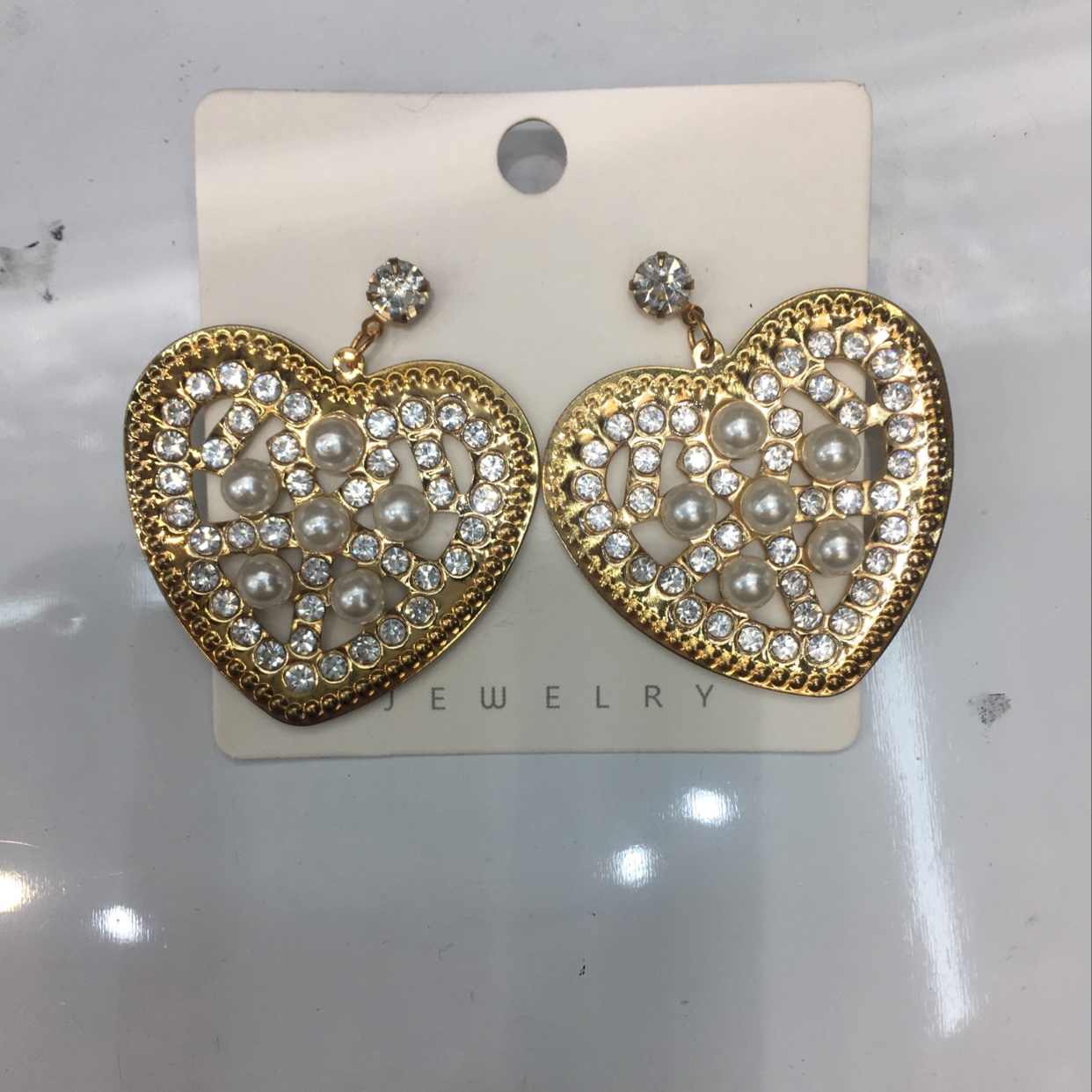 Iron earrings 1