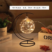 520 Gift Lights Wishing bottle Creative gift Star jar Lucky Star Glass bottle Gift bottle Drift bottle Warm white single