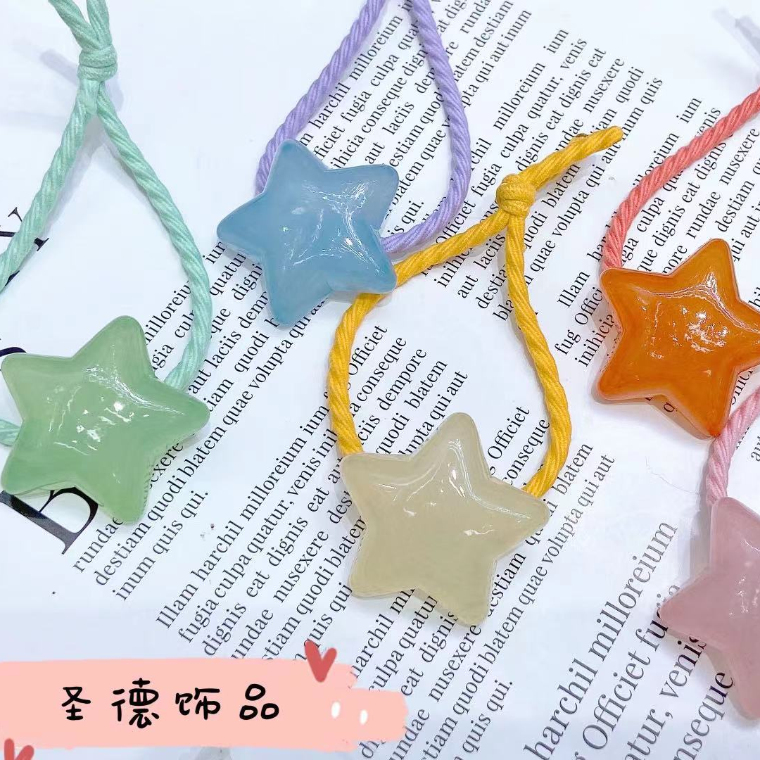 Jelly big five star rubber band
