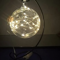 520 Gift Lights Wishing bottle Creative gift Star jar Lucky Star Glass bottle Gift bottle Drift bottle Single warm white ball
