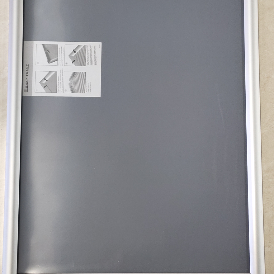 Snap Frame Poster Holder Retail Display. Snap frame poster holder retail display