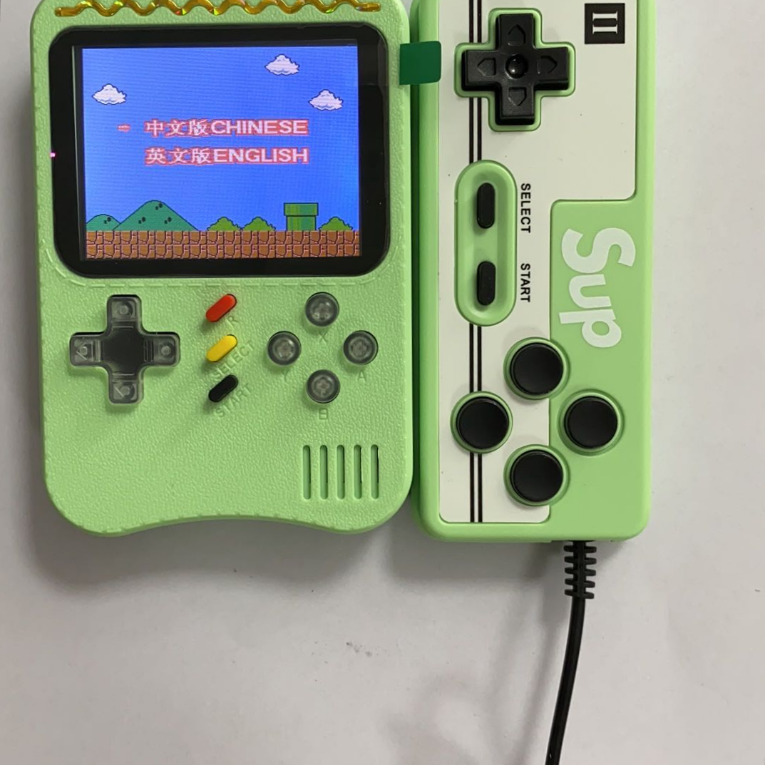 H6 double game console Handheld game console hd color screen game console