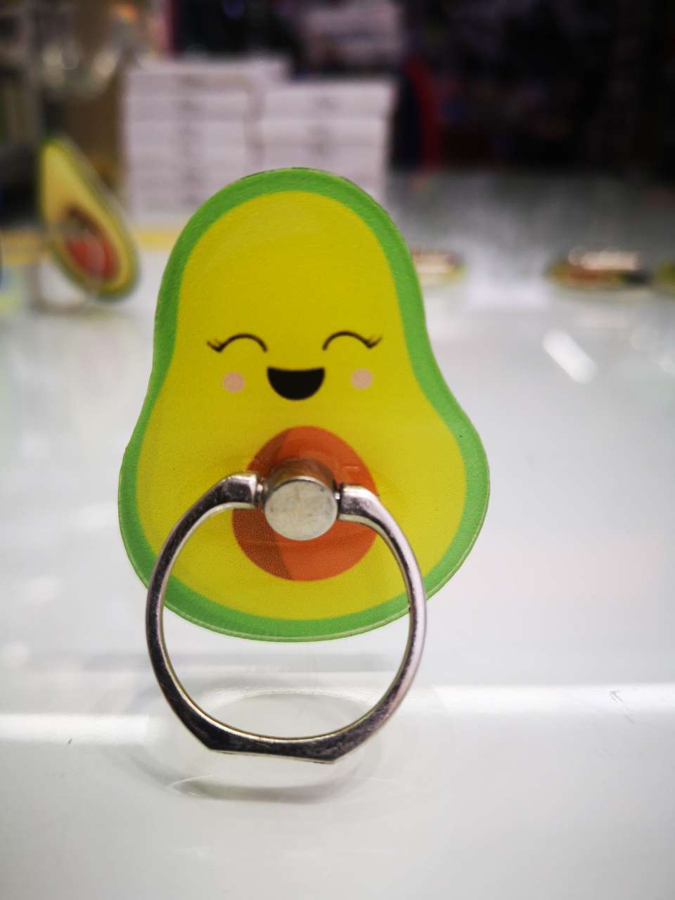 牛油果指环扣 手机小支架详情2