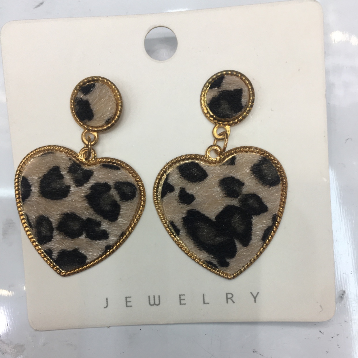 Iron sheet earrings 10
