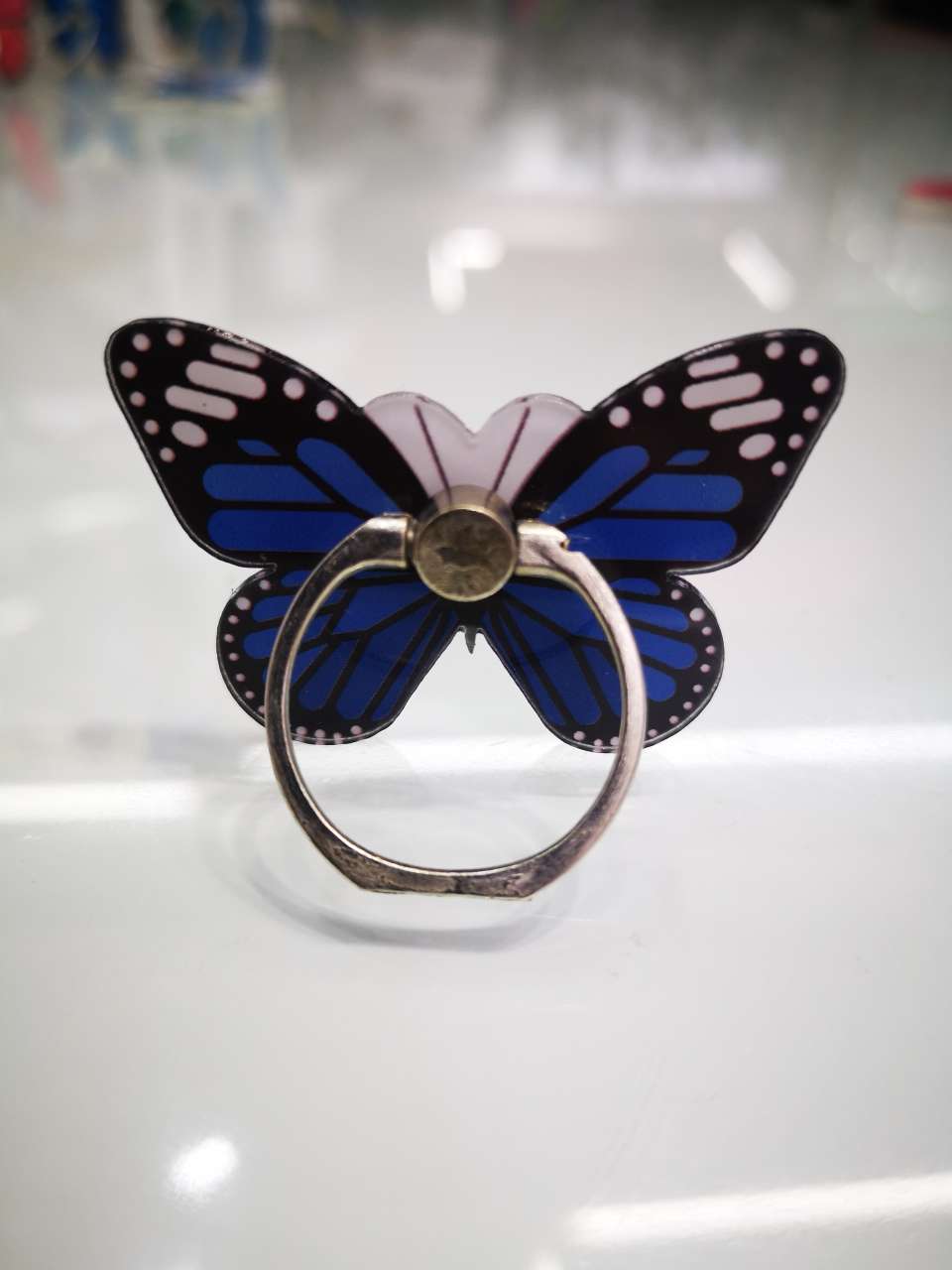 蝴蝶指环扣。手机支架详情图2