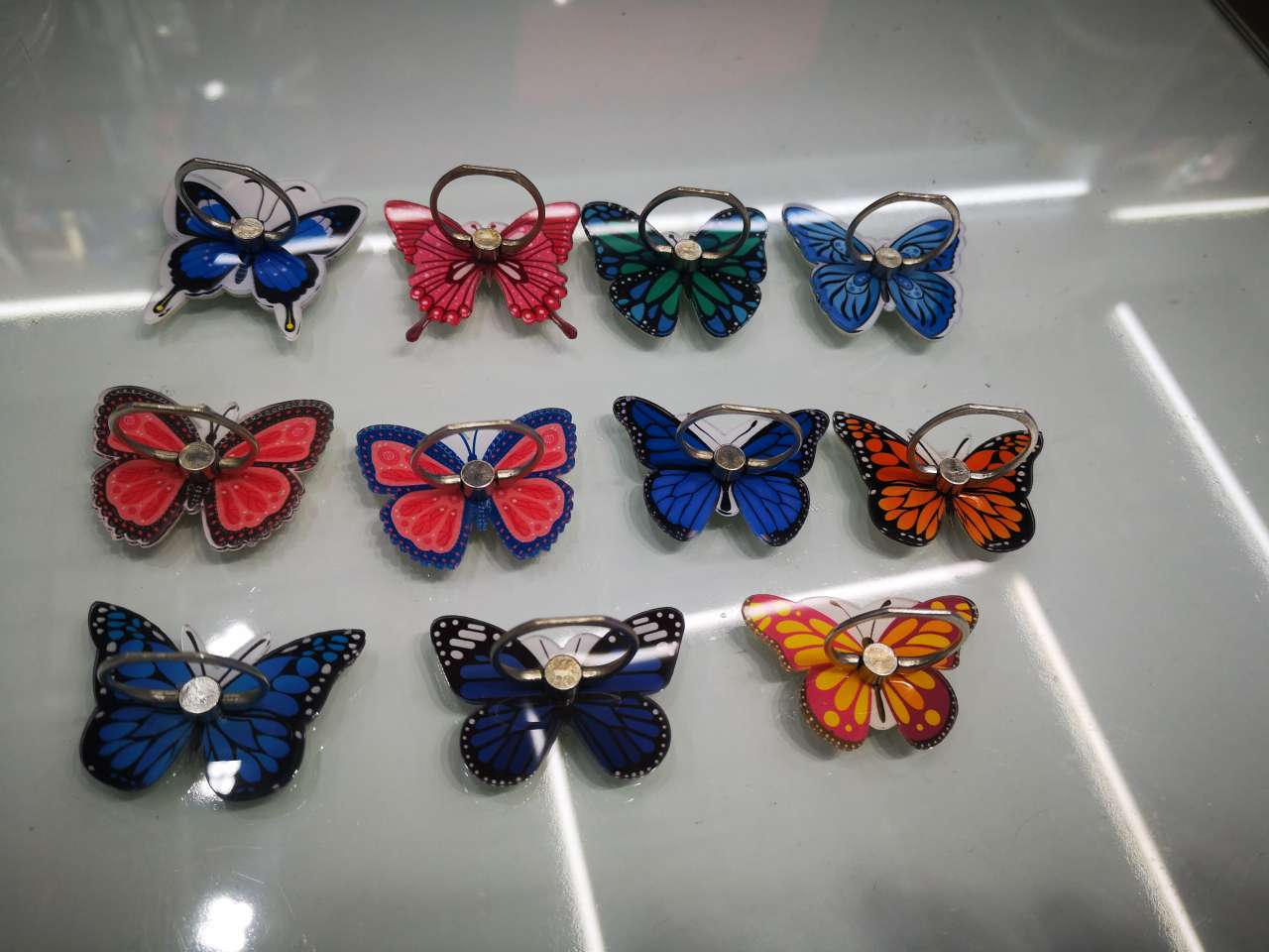 蝴蝶指环扣。手机支架详情图15