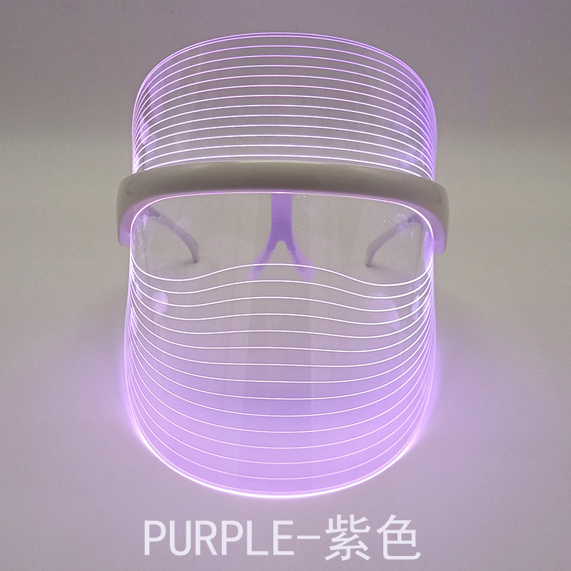 光子嫩肤仪七色LED彩光面罩充电款面膜机脸部美容仪器家用光谱仪详情图1