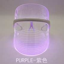 光子嫩肤仪七色LED彩光面罩充电款面膜机脸部美容仪器家用光谱仪