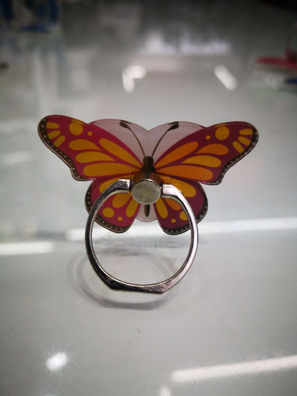 蝴蝶指环扣。手机支架详情图6