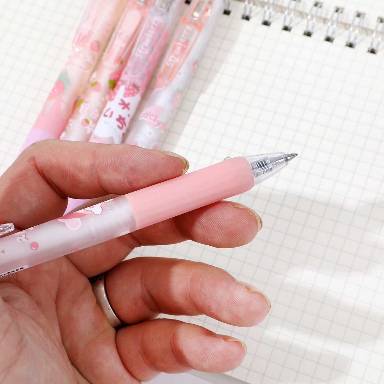 1. Press the Start pen blind box
