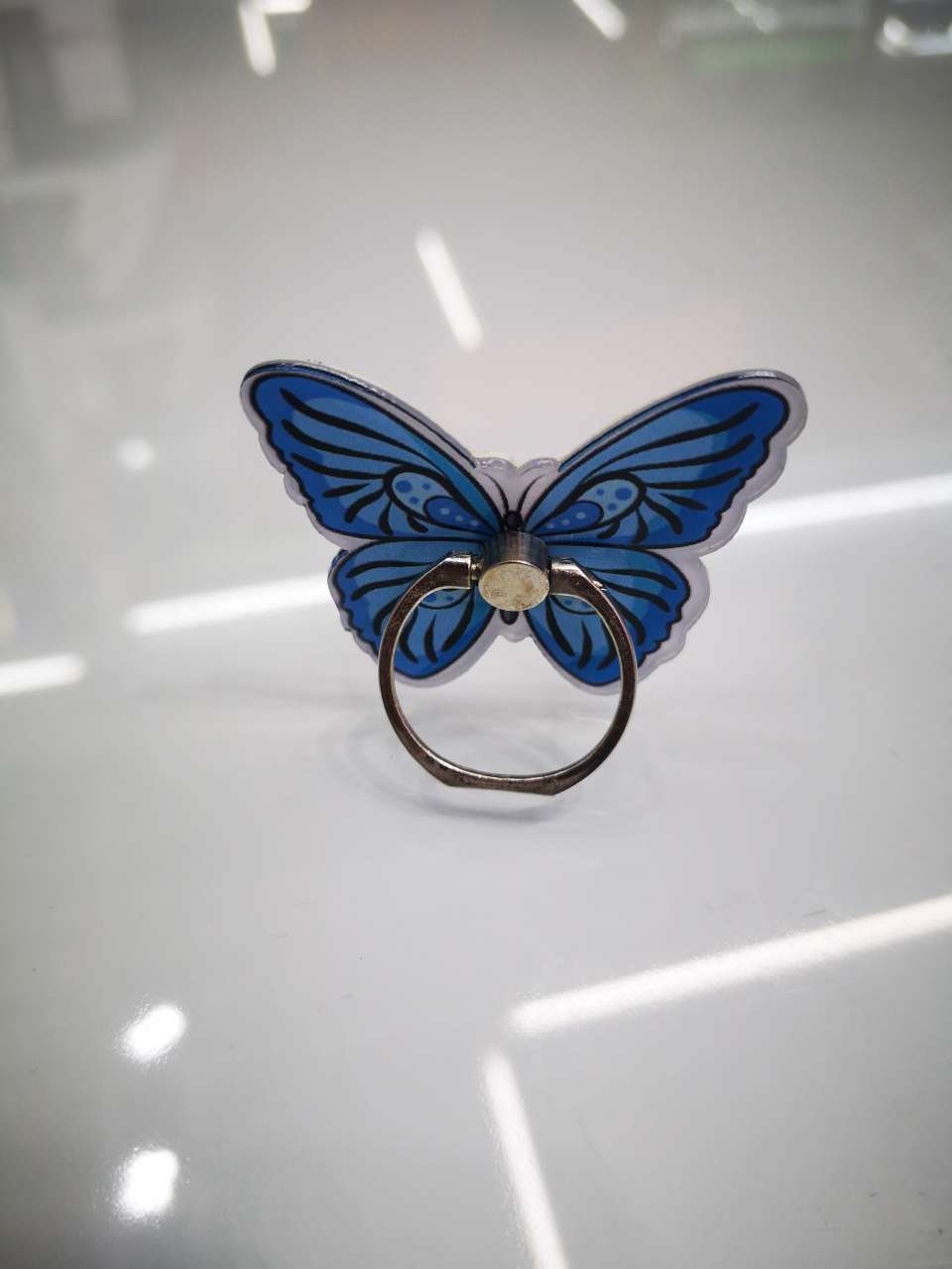 蝴蝶指环扣。手机支架详情图3