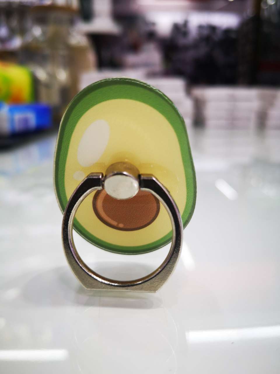 水果手机指环/指环扣支架/雪梨指环扣细节图