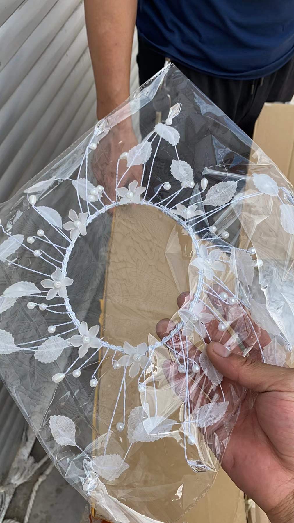 28号金银纸包铁丝，网红海草专用铁丝产品图