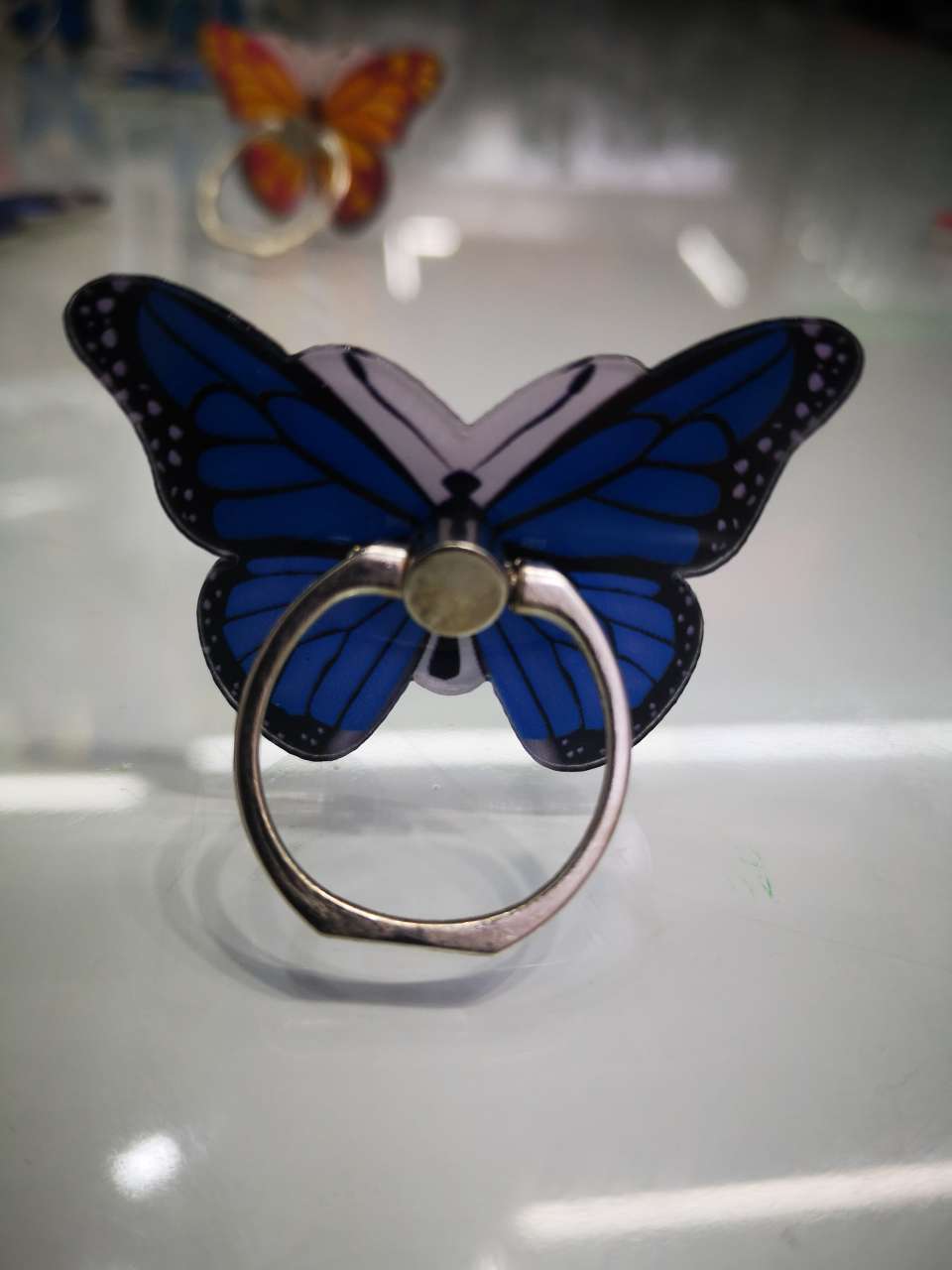 蝴蝶指环扣。手机支架详情图10