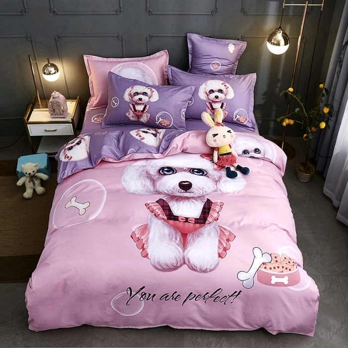 New cartoon big edition flower four-piece set 22