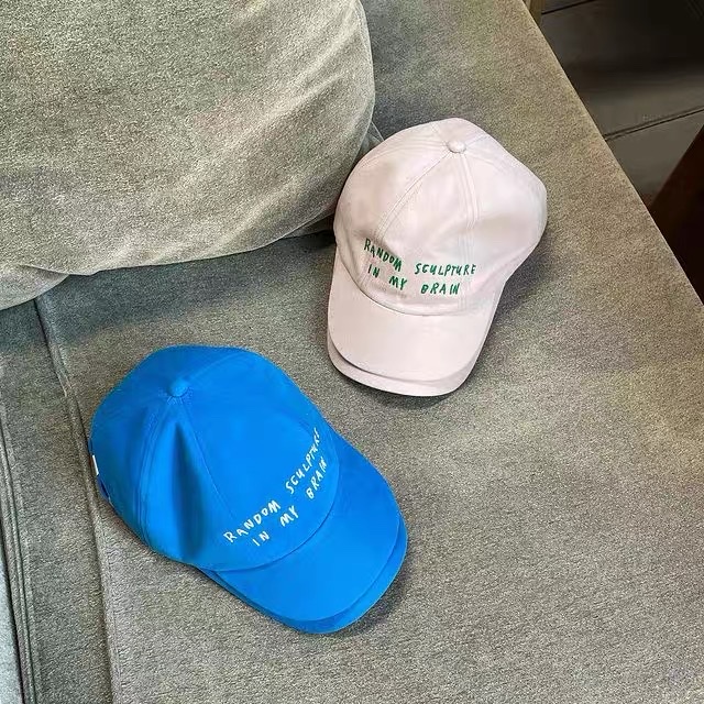 New trendy double-brim baseball cap and casual sun hat detail image 8