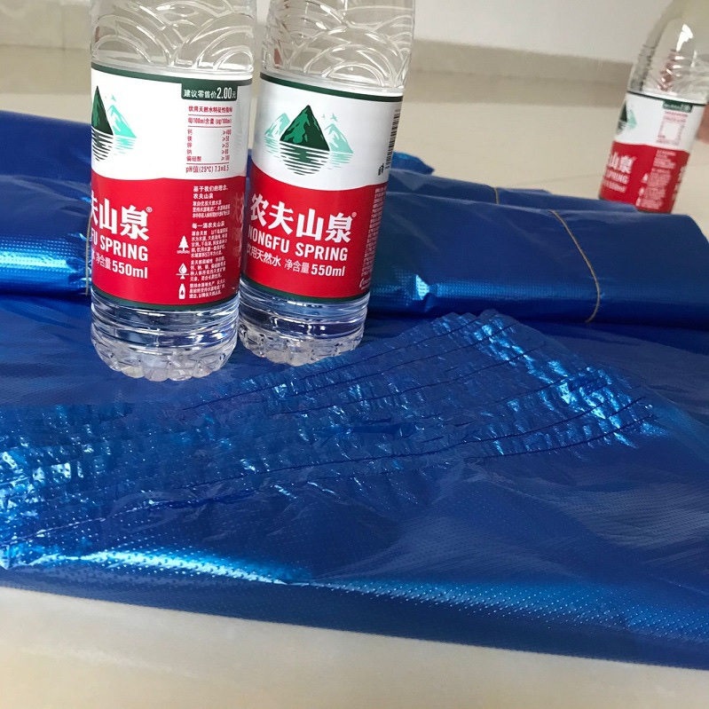 蓝色超市背心袋小号产品图
