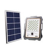 Solar-powered Transformer-style lens floodlight details Picture