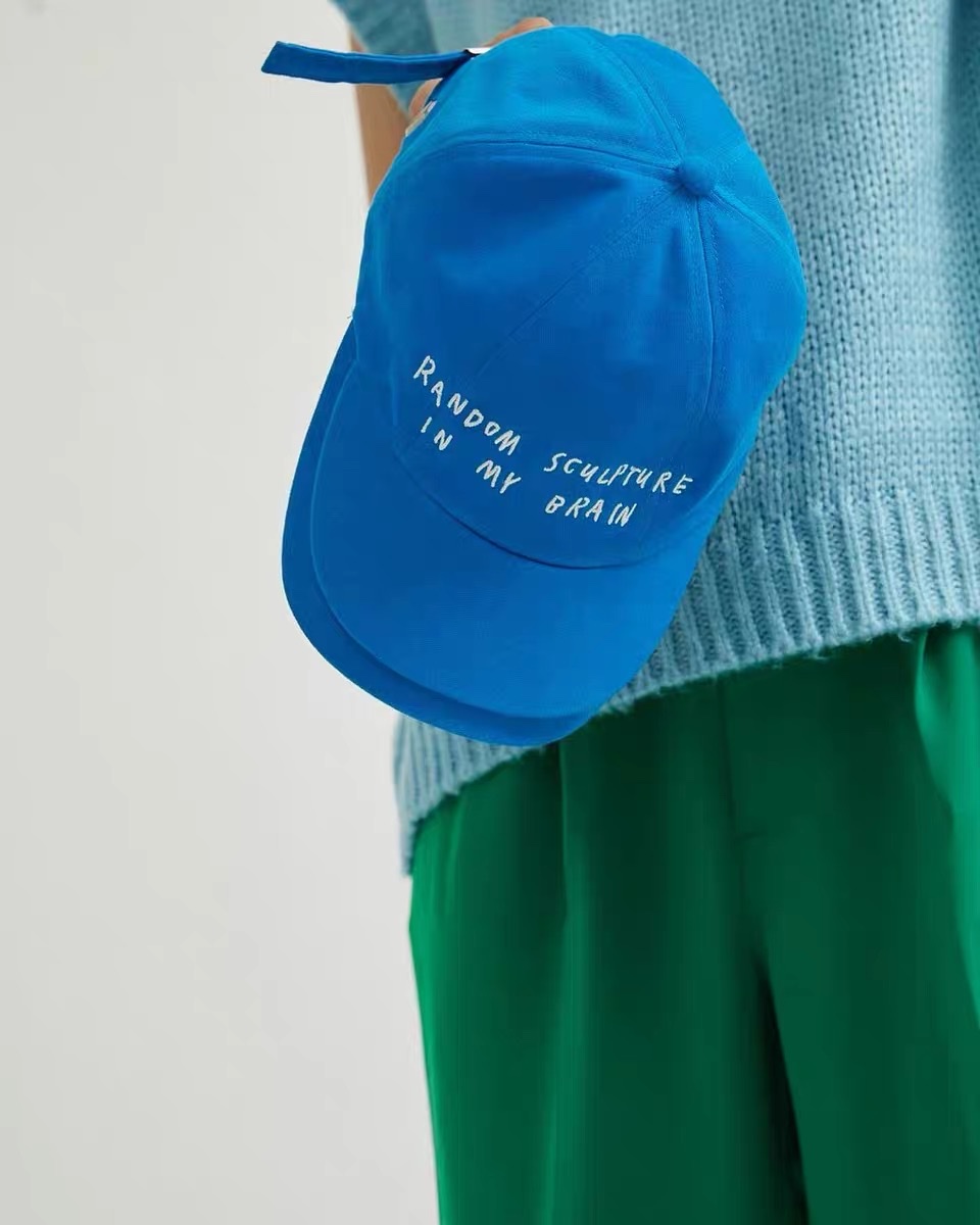 New trendy double-brim baseball cap and casual sun hat detail image 10