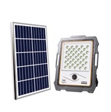 Solar transformers lente luz de inundación