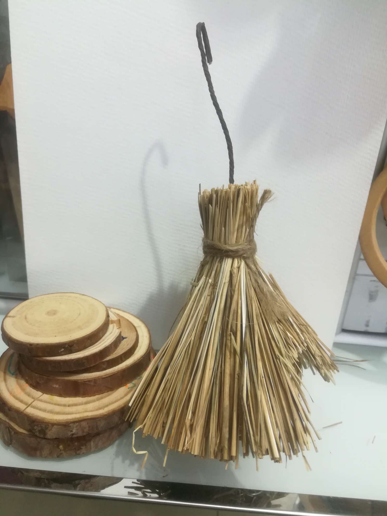 2021纯手工天然材质仿真鸟窝挂件GL一13细节图